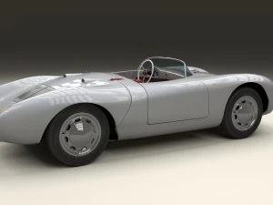 porsche 550 spyder hdri 3D Model