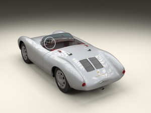 porsche 550 spyder hdri Model 3D