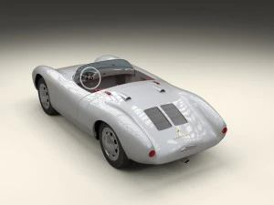 porsche 550 spyder hdri 3D Model
