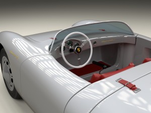 porsche 550 spyder hdri Model 3D