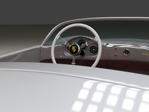 porsche 550 spyder hdri Model 3D