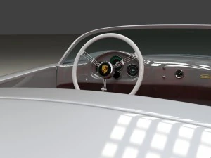 porsche 550 spyder hdri 3D Model