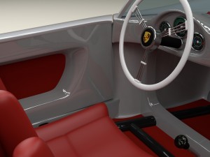 porsche 550 spyder hdri Model 3D
