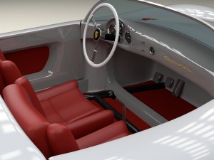 porsche 550 spyder hdri Model 3D