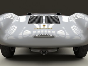 porsche 550 spyder hdri Model 3D