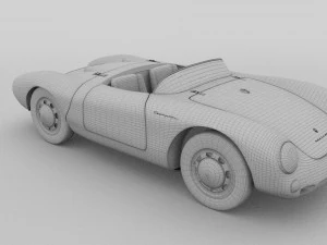 porsche 550 spyder hdri 3D Model