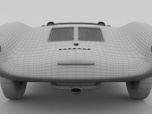 porsche 550 spyder hdri Model 3D