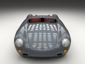 porsche 550 spyder gray hdri 3D Model