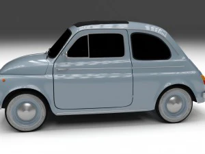 fiat 500 nuova 1957 hdri 3D Model