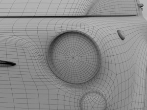 fiat 500 nuova 1957 hdri 3D Model
