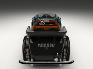 mercedes 770k grosser nazi staff car hdri 3D 模型
