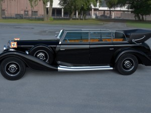 mercedes 770k grosser nazi staff car hdri 3D 模型