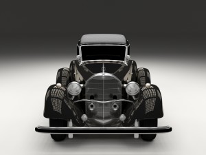 mercedes 770 staff car hdri 3D Model