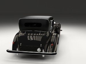 mercedes 770 staff car hdri 3D Model