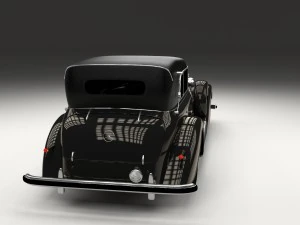 mercedes 770 staff car hdri 3D Model