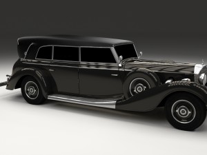 mercedes 770 staff car hdri 3D Model