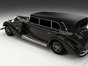 mercedes 770 staff car hdri 3D Model