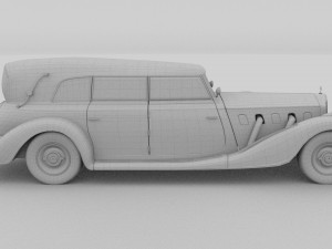 mercedes 770 staff car hdri 3D Model