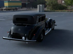 mercedes 770 staff car hdri 3D Model