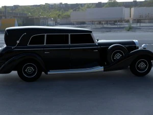 mercedes 770 staff car hdri 3D Model