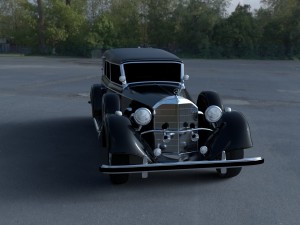 mercedes 770 staff car hdri 3D Model