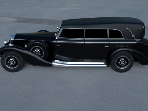 mercedes 770 staff car hdri 3D Model