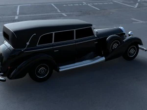 mercedes 770 staff car hdri 3D Model