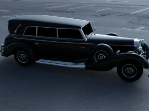 mercedes 770 staff car hdri 3D Model