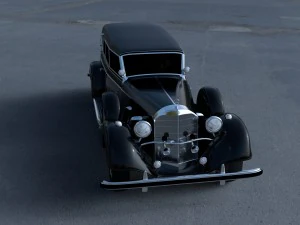 mercedes 770 staff car hdri 3D Model
