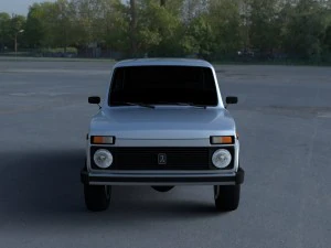 lada niva hdri 3D Model