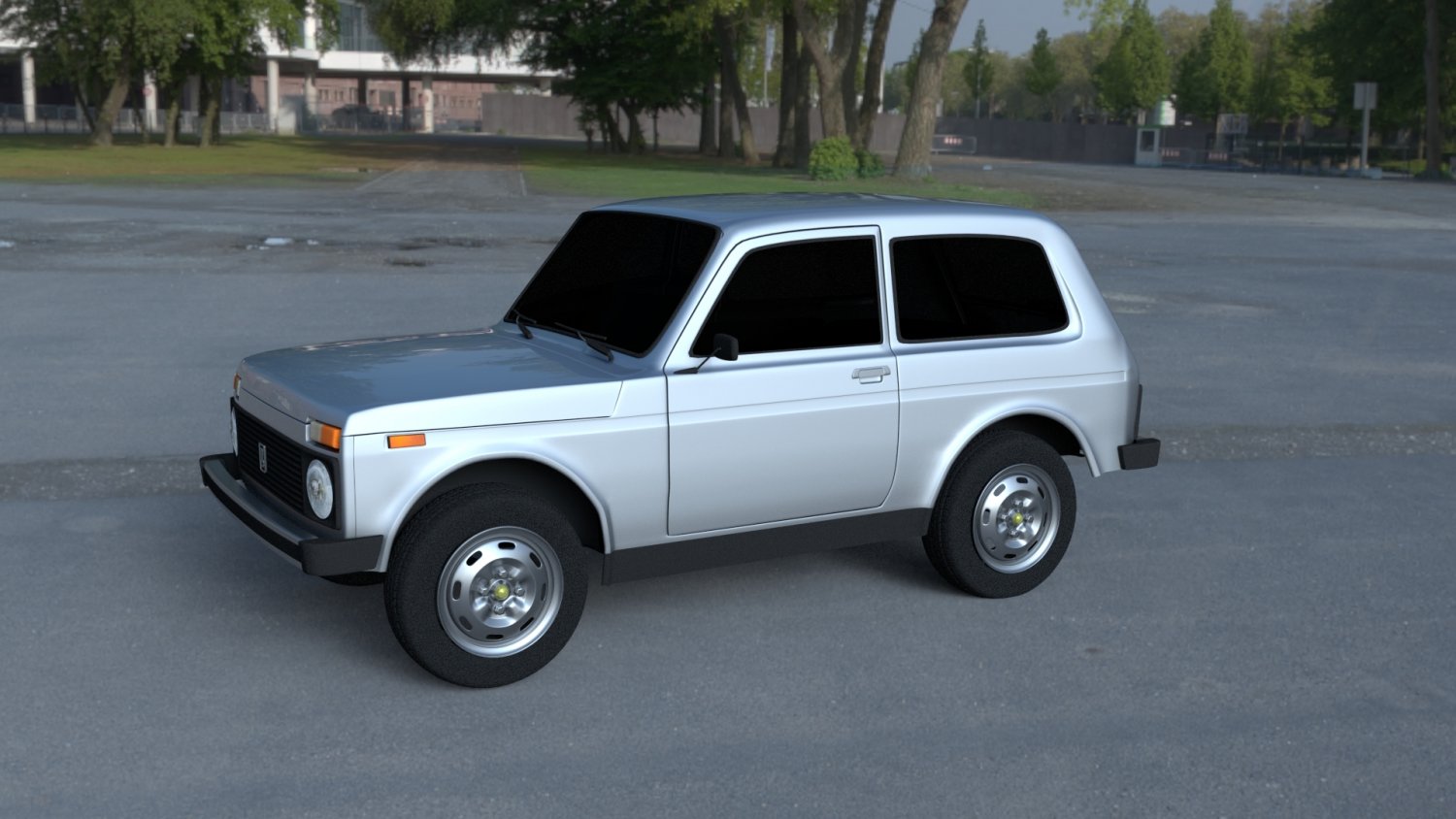 lada niva hdri 3D Модель in Старые авто 3DExport