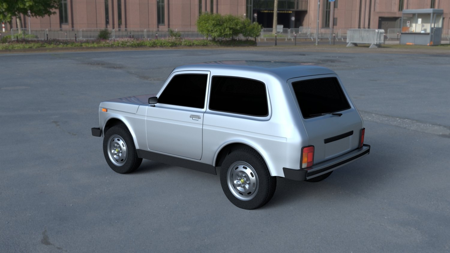 lada niva hdri 3D Модель in Старые авто 3DExport