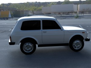 lada niva hdri 3D Model