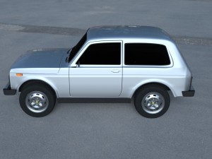 lada niva hdri 3D Model