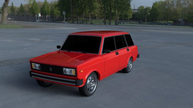 lada nova hdri 3Dモデル .c4d .max .obj .3ds .fbx .stl .blend 