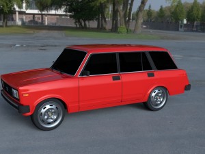 lada nova hdri 3Dモデル