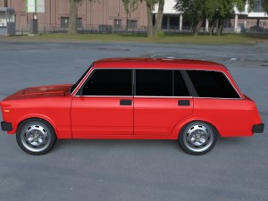 lada nova hdri 3Dモデル