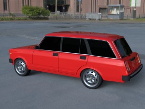 lada nova hdri 3Dモデル