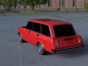 lada nova hdri 3Dモデル
