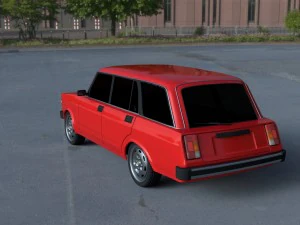 lada nova hdri 3D Model