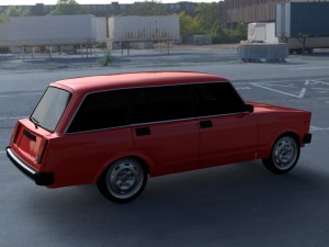 lada nova hdri 3Dモデル