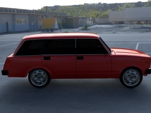 lada nova hdri 3Dモデル