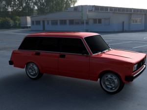 lada nova hdri 3Dモデル