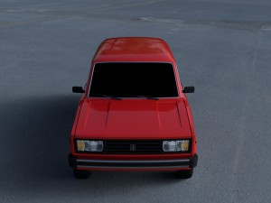 lada nova hdri 3Dモデル