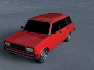 lada nova hdri 3Dモデル