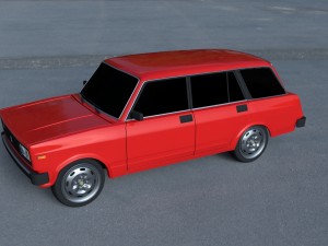 lada nova hdri 3Dモデル