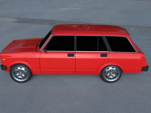 lada nova hdri 3Dモデル