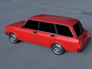 lada nova hdri 3Dモデル