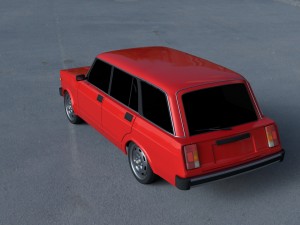 lada nova hdri 3Dモデル