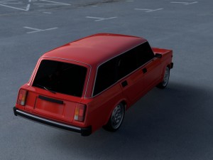 lada nova hdri 3Dモデル